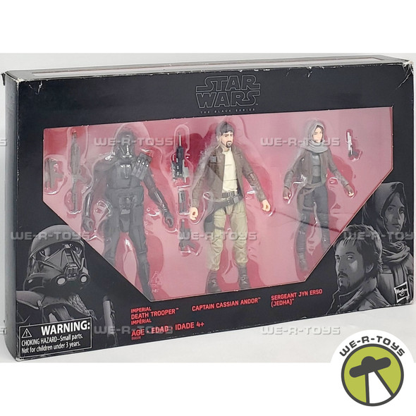 Star Wars Black Series Death Trooper Cassian Andor Jyn Erso Figures #B9609 NRFB