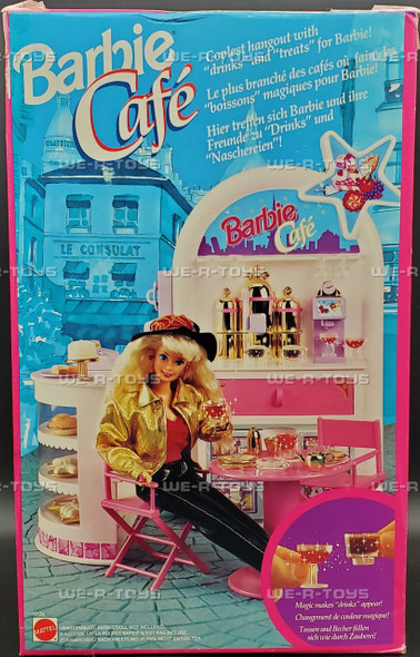 Barbie Café Rare European Market Exclusive Distribution 1992 Mattel 10134 NRFB