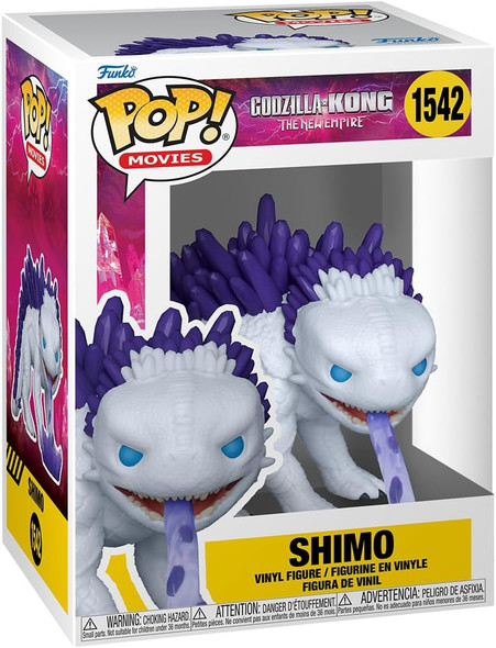 Funko Pop! Movies: Godzillla x Kong: The New Empire Shimo with Ice-Ray Figure