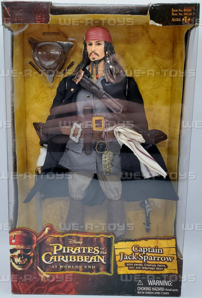 Disney Pirates Of The Caribbean At World's End Captain Jack Sparrow #00105 NRFB