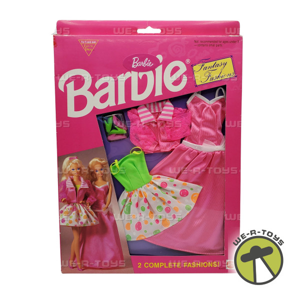  Barbie Fantasy Fashions Dress & Skirt 2-Pack 1994 Mattel #8242E NRFP 