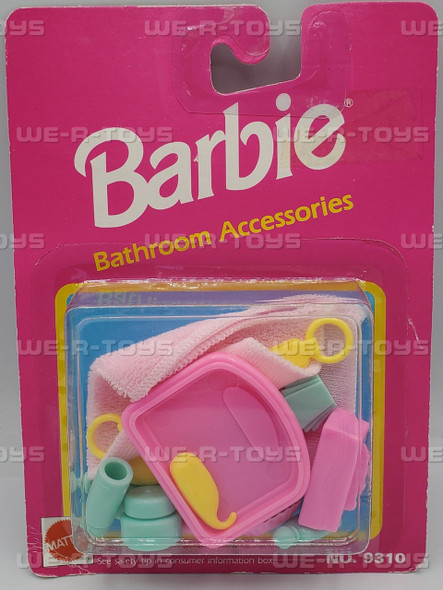 Barbie Bathroom Accessories Soaps and Shampoos #9310 Mattel 1992 NRFB