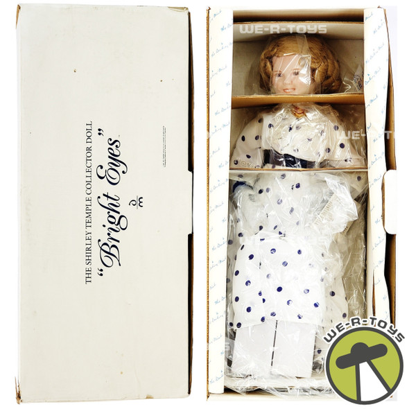 Danbury Mint Shirley Temple Collector Doll Bright Eyes 16" Porcelain Doll Danbury Mint NEW