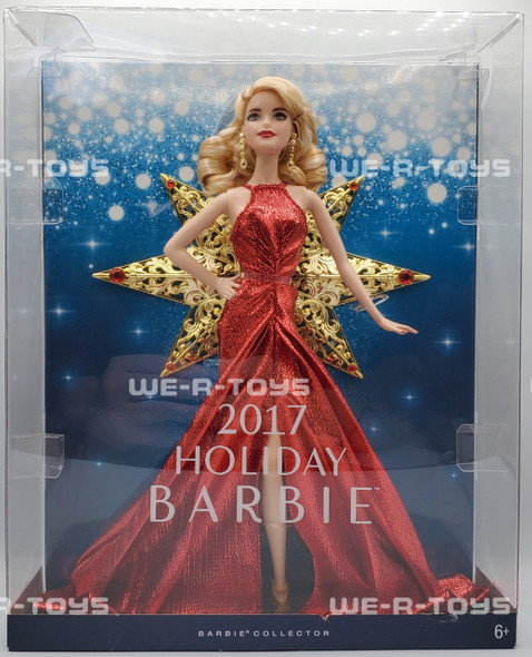 Barbie Holiday Barbie 2017 Collector Doll Mattel #DYX39 NRFB 