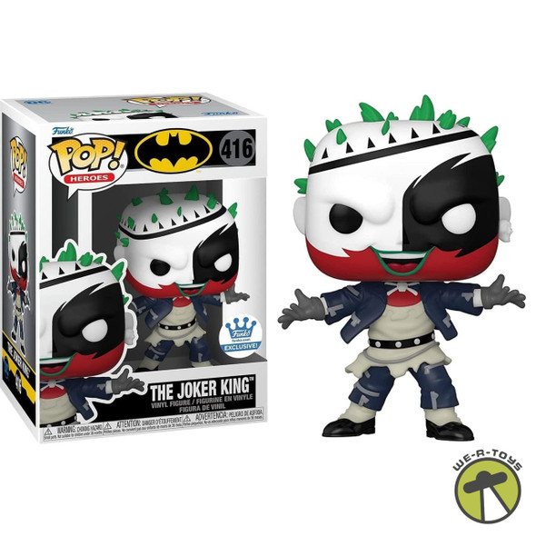 DC Funko Pop! Heroes: Batman The Joker King Exclusive Vinyl Figure 416 