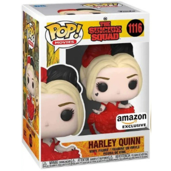 DC Funko Pop! Movies: The Suicide Squad Harley Quinn (Dress) Exclusive Figure 1116