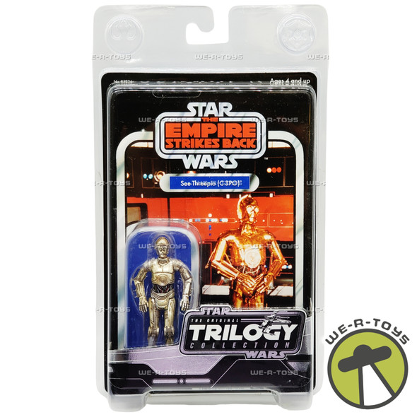 Star Wars Original Trilogy Collection C-3PO Figure TESB 2004 Hasbro #85236 NRFP