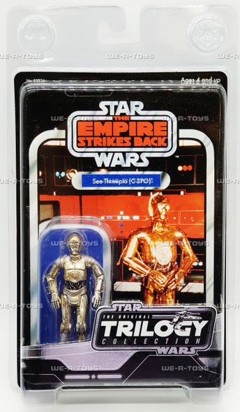 Star Wars Original Trilogy Collection C-3PO Figure TESB 2004 Hasbro #85236 NRFP