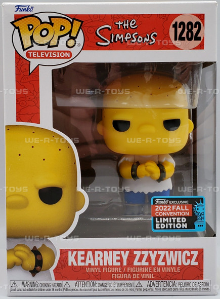 The Simpsons Funko Pop! Television The Simpsons Kearney 2022 Fall Convention Exclusive #1282