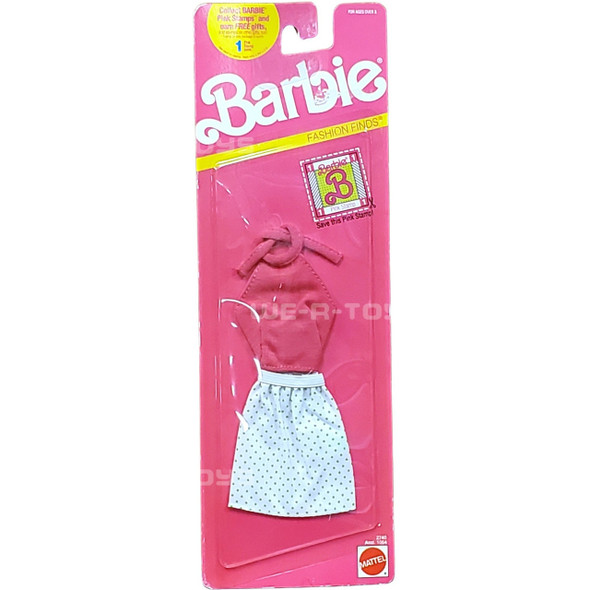  Barbie Fashion Finds Skirt & Halter-Top 1990 Mattel 2740 