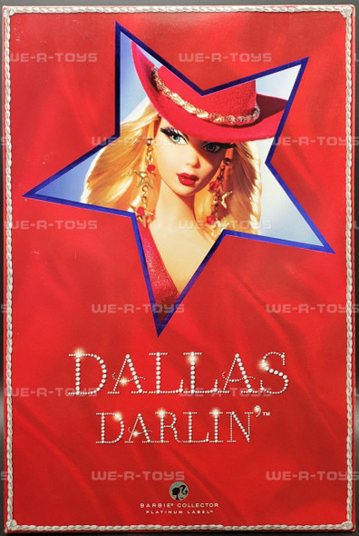 Barbie Dallas Darlin' Blonde Doll Platinum Label 2007 Mattel L8811 NRFB