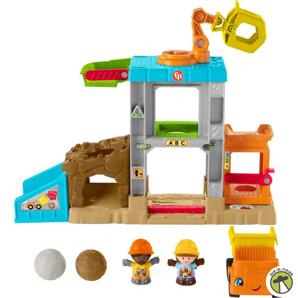 Little People Fisher-Price Little People Load Up N Learn Construction Site Playsite
