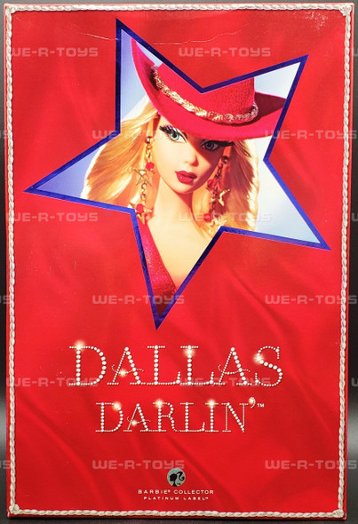 Barbie Dallas Darlin' Blonde Doll Platinum Label 2007 Mattel No. L8811 NRFB