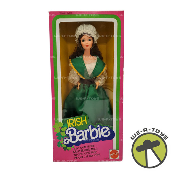 Barbie Dolls of the World Collection Irish Doll 1983 Mattel #7517 NRFB
