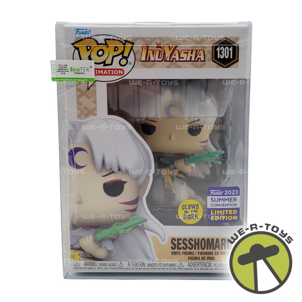 Inuyasha Funko Pop! Animation Inuyasha Sesshomaru 2023 Summer Convention Exclusive #1301