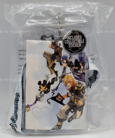  Kingdom Hearts Birth by Sleep Lanyard w/ Collectible Sticker 