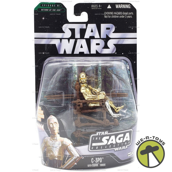 Star Wars ROTJ The Saga Collection C-3PO Action Figure 2006 Hasbro #86940