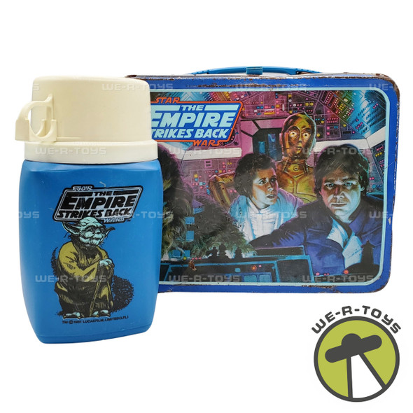 Star Wars The Empire Strikes Back Metal Lunchbox w/ Thermos 1980