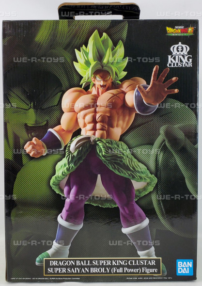 Dragon Ball Z Dragon Ball Super King Clustar Super Saiyan Broly (Full Power) Figure 2019 NRFB