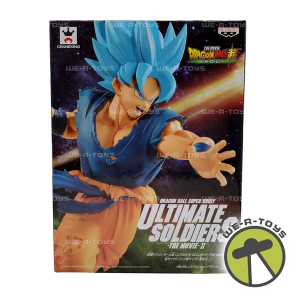 Dragon Ball Super Broly Ultimate Soldiers Son Goku Figure 2018 Banpresto NRFB