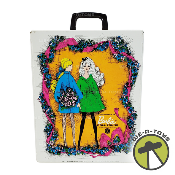 The World of Barbie Doll Trunk 1968 Mattel #1004