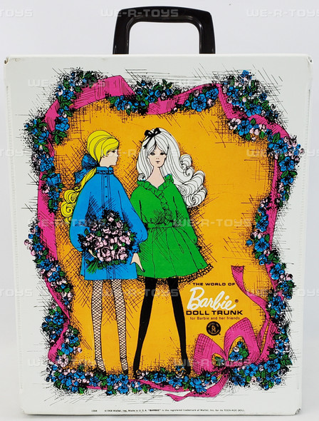 The World of Barbie Doll Trunk 1968 Mattel #1004