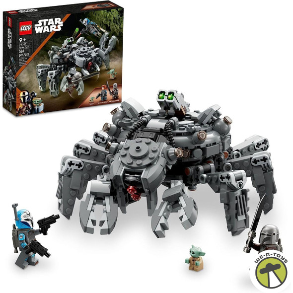 Star Wars LEGO Star Wars Mandalorian Spider Tank Building Toy 526 pcs