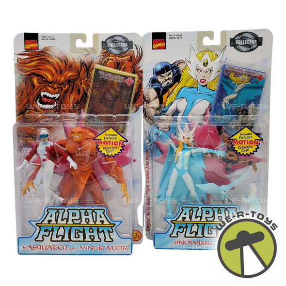  Marvel Comics Alpha Flight 1999 Toy Biz #49761 #49762 LOT OF 2 - 4 FIGURES NRFP 