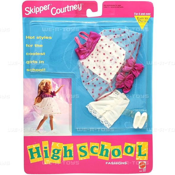 Barbie Skipper Courtney High School Fashions 1992 Mattel #3629