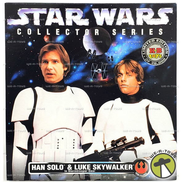 Star Wars Collector Series Han & Luke Stormtrooper Figures 1996 Kenner #27867