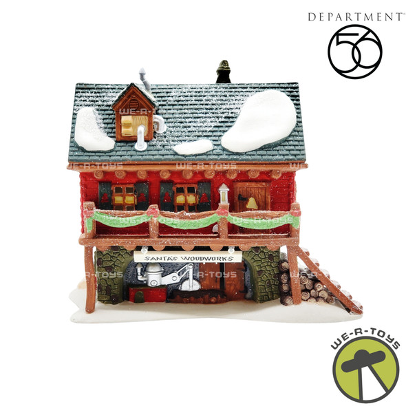 Department 56 Santa's Woodworks North Pole Series 1993 No. 56580 NEW
