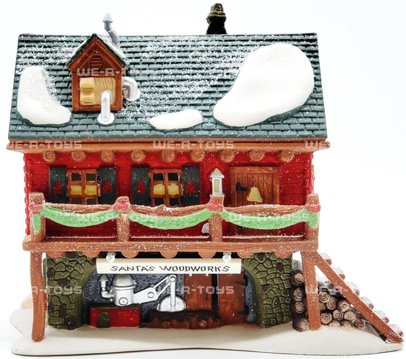 Department 56 Santa's Woodworks North Pole Series 1993 No. 56580 NEW