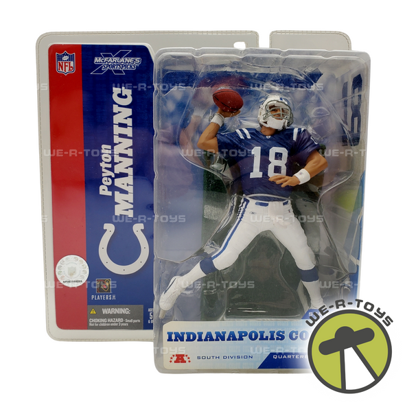 NFL Peyton Manning Indianapolis Colts 2004 McFarlane Toys #0371 NRFP