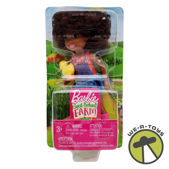 Barbie Sweet Orchard Farm Chelsea Doll African American 2018 Mattel #GCK63 NEW