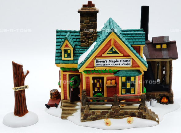Department 56 New England Village Series Steen's Maple House No. 56579 NEW