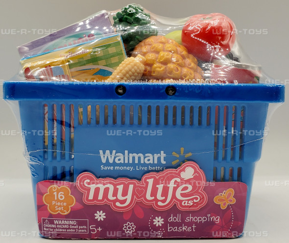 My Life As Doll Shopping Basket 2017 Walmart #WM0278 SEALED