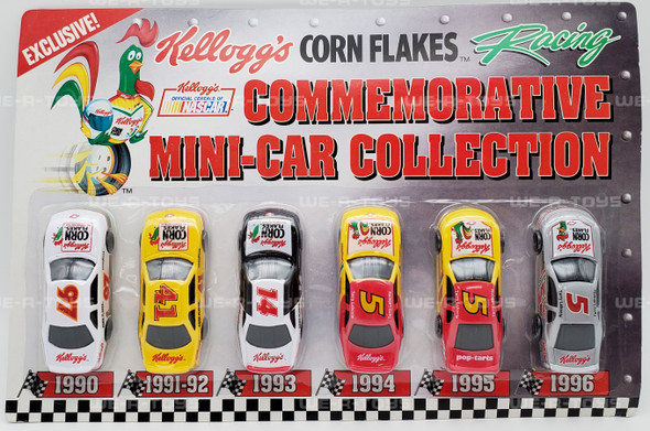 Kellogg's Cornflakes Racing Commemorative NASCAR Mini-Car Collection 1996 NEW