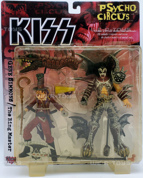 1998 McFARLANE TOYS KISS PSYCHO CIRCUS ULTRA FIGURES 🔥GENE