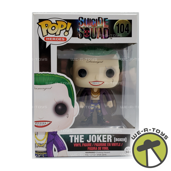 Funko Pop! Heroes Suicide Squad The Joker (Boxer) Vinyl Figure #104