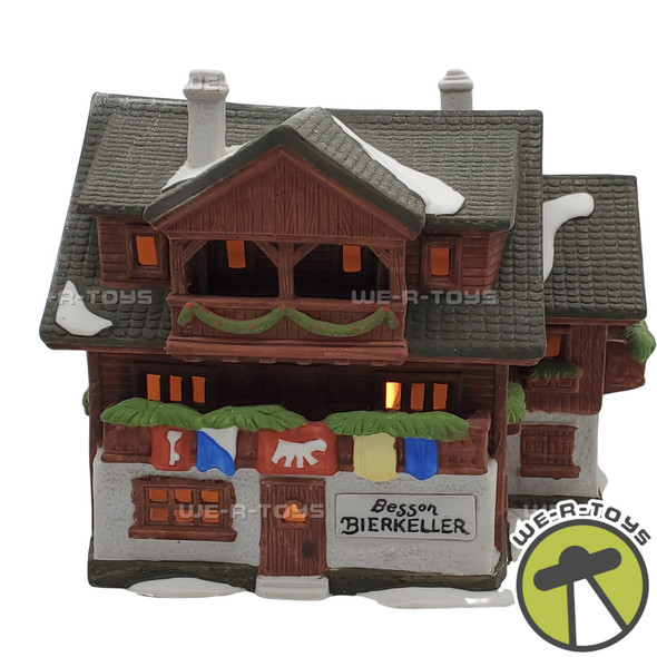 Department 56 Besson Bierkeller Alpine Village Series No. 65404 NEW