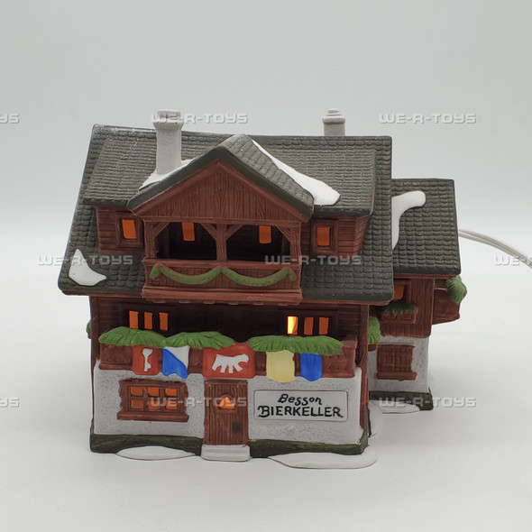 Department 56 Besson Bierkeller Alpine Village Series No. 65404 NEW