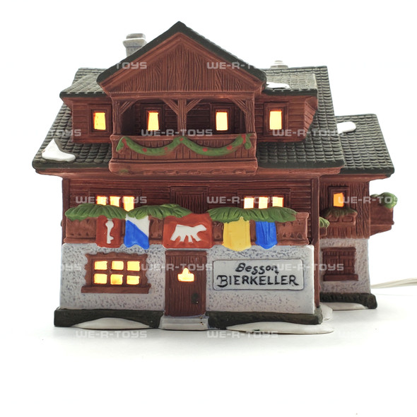 Department 56 Besson Bierkeller Alpine Village Series No. 65404 NEW