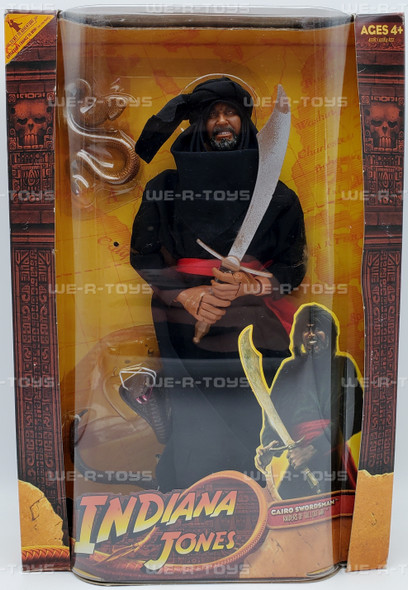 Indiana Jones Cairo Swordsman Figure Raiders of the Lost Ark 2008 Hasbro 40087