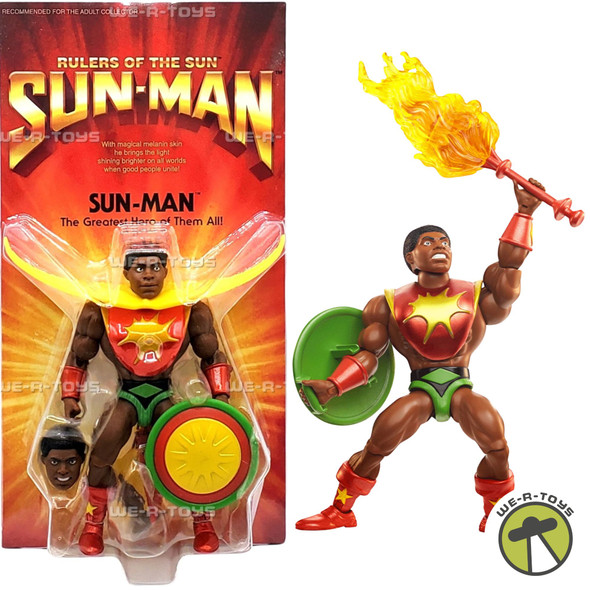 Masters of the Universe Origins Sun-Man Action 2021 Mattel #HDY30 NRFP