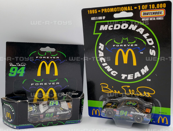 Bill Elliott #94 NASCAR DieCast Batman Forever Vehicle LOT OF 2 Different Builds