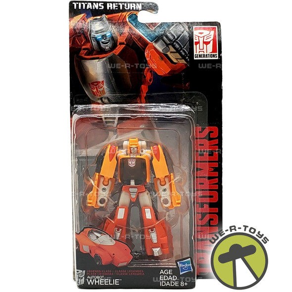 Transformers Generations Legends Class Wheelie Titans Return Action Figure