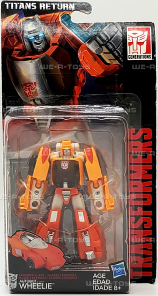 Transformers Generations Legends Class Wheelie Titans Return Action Figure