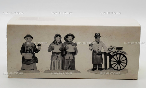 Department 56 Carolers, Violet & Chestnut Vendors Dickens' Village Series NEW