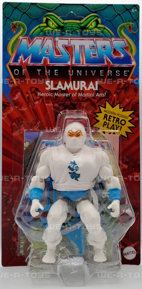 Masters of the Universe Retro Play Slamurai 2022 Mattel #HKM84 NEW