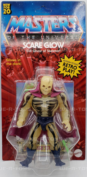 Masters of the Universe Retro Play Scare Glow 2020 Mattel #GNN84 NRFP